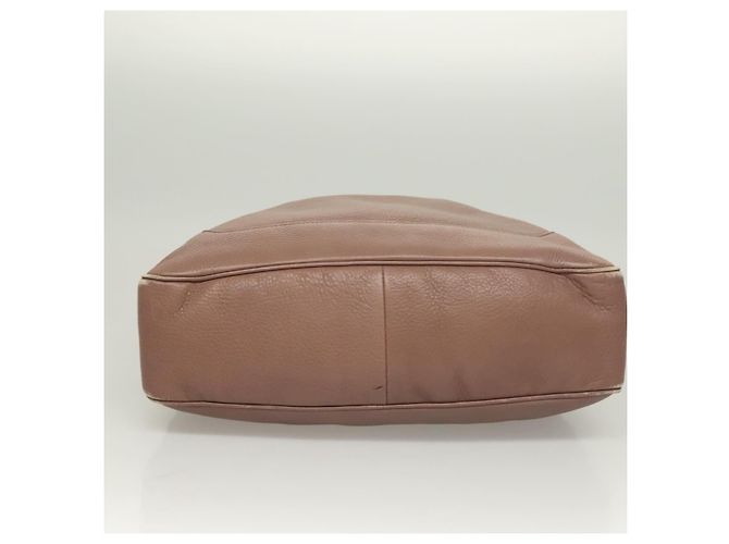 Borsa a mano in pelle GUCCI Bamboo 2 vie Rosa Oro 282345 Auth ep9020 - vista 9