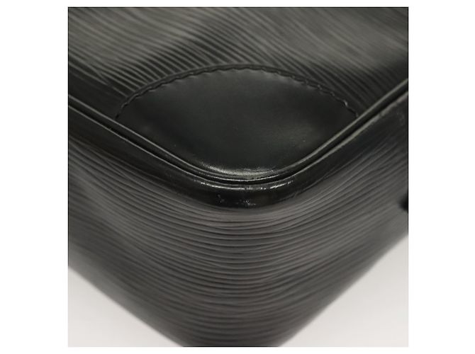 LOUIS VUITTON Borsa a Spalla Epi Trocadero 27 Nera M52312 LV Auth ep9241 Nero - vista 11