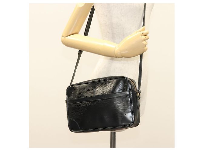 LOUIS VUITTON Borsa a Spalla Epi Trocadero 27 Nera M52312 LV Auth ep9241 Nero - vista 23