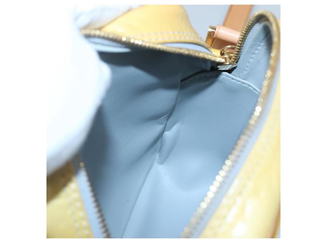 LOUIS VUITTON Monogram Vernis Wooster Borsa a spalla Grigia M91036 LV Auth ep9271 Grigio - vista 17