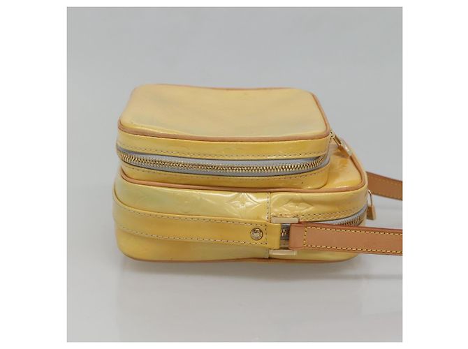 LOUIS VUITTON Monogram Vernis Wooster Borsa a spalla Grigia M91036 LV Auth ep9271 Grigio - vista 4