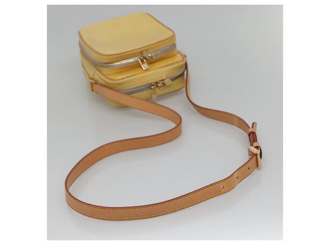 LOUIS VUITTON Monogram Vernis Wooster Borsa a spalla Grigia M91036 LV Auth ep9271 Grigio - vista 7