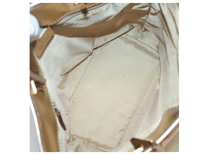 Sac fourre-tout en toile GG Gucci bleu clair or 002 1099 Auth BA3043 Doré - vue 15