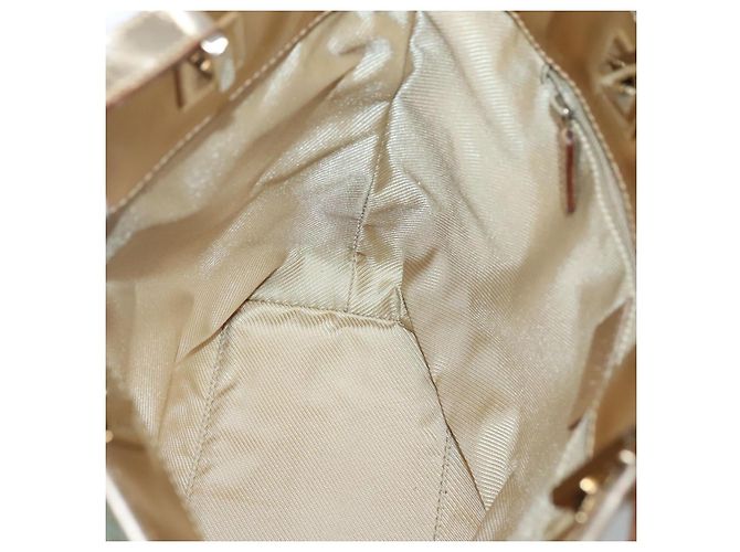Sac fourre-tout en toile GG Gucci bleu clair or 002 1099 Auth BA3043 Doré - vue 17