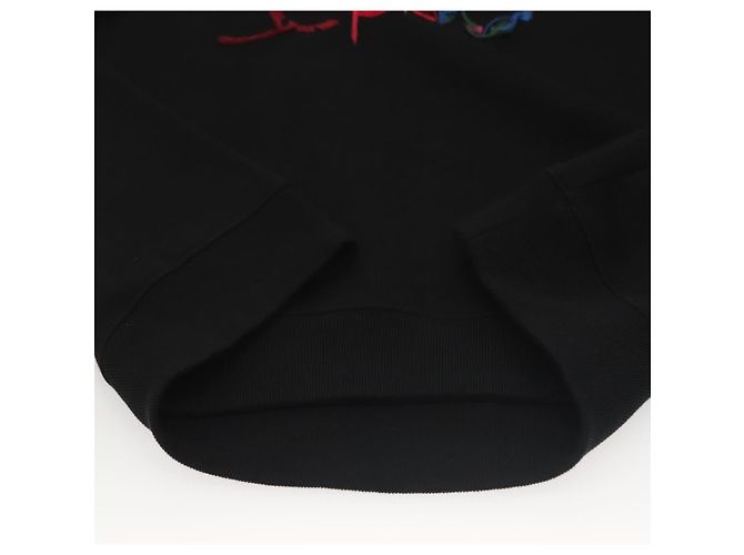 LOEWE Sudadera de Manga Larga de Algodón Negro Auth ym028M - vista 6