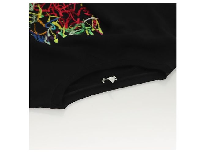 LOEWE Sudadera de Manga Larga de Algodón Negro Auth ym028M - vista 7