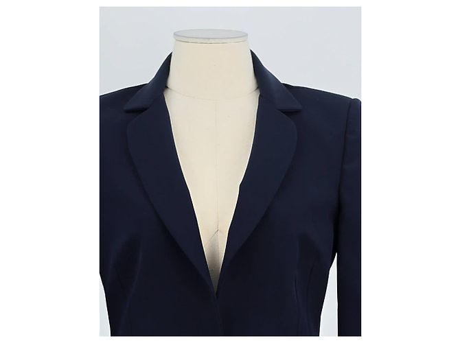 Elisabetta Franchi Blazer blu navy - vista 2
