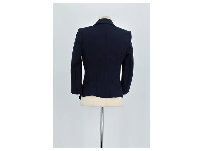 Elisabetta Franchi Blazer blu navy - vista 6