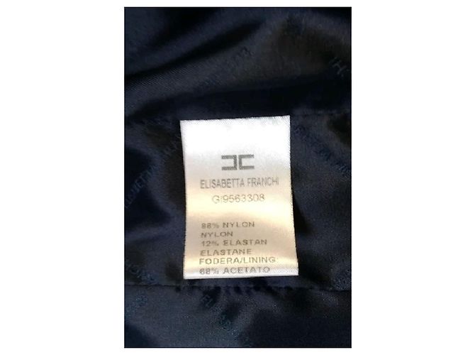 Elisabetta Franchi Blazer blu navy - vista 8