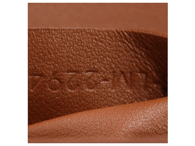 Borsa Céline Triomphe Teen in pelle marrone - vista 11