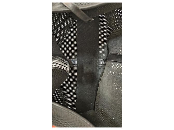 Borsa a mano Gucci Jackie in pelle perforata nera Nero - vista 11