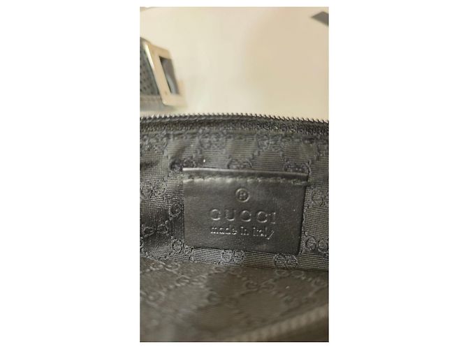 Borsa a mano Gucci Jackie in pelle perforata nera Nero - vista 9