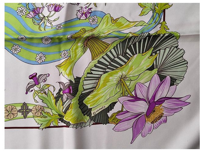 Hermès Seidentuch Sarasyatî 90x90 Mehrfarben - Ansicht 4