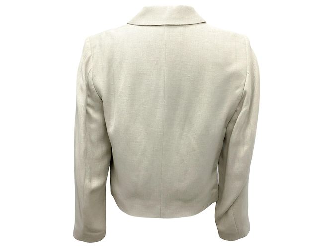 Closed Blazer corto beige de grano cerrado - vista 3