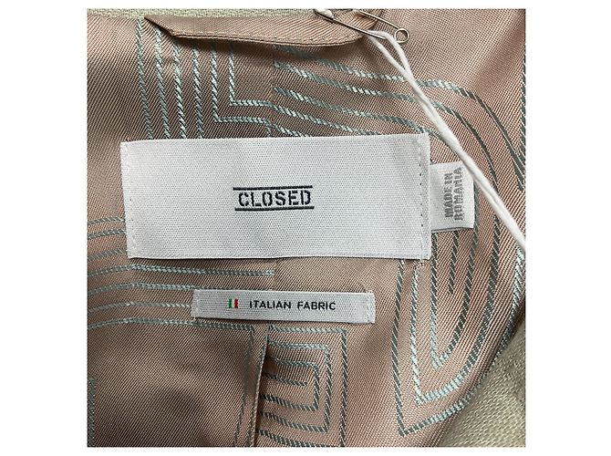 Closed Blazer corto beige de grano cerrado - vista 4