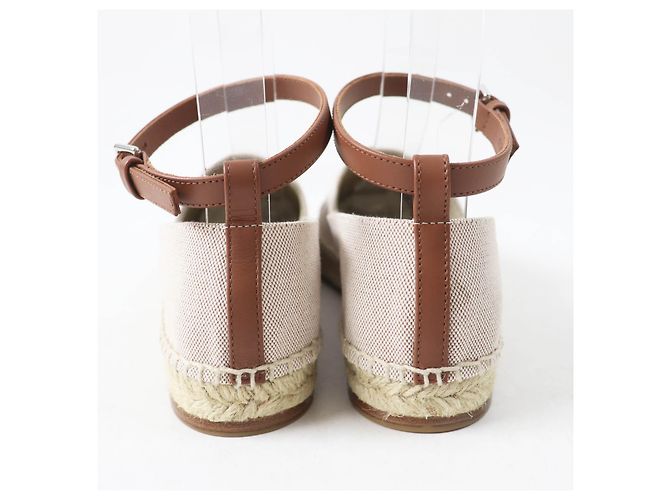 Hermès HERMES Slipper aus Kalbsleder Braun - Ansicht 3