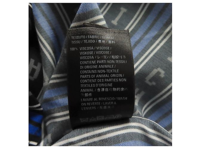 Camisa oversized con botones y logo de rayón de Balenciaga Multicolor - vista 10