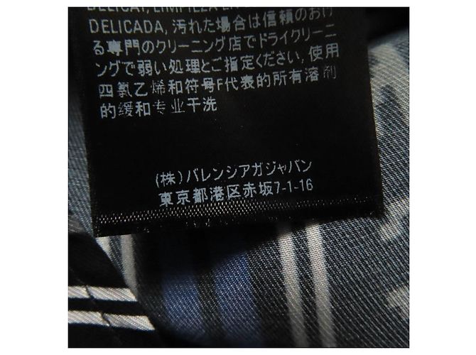 Camisa oversized con botones y logo de rayón de Balenciaga Multicolor - vista 9