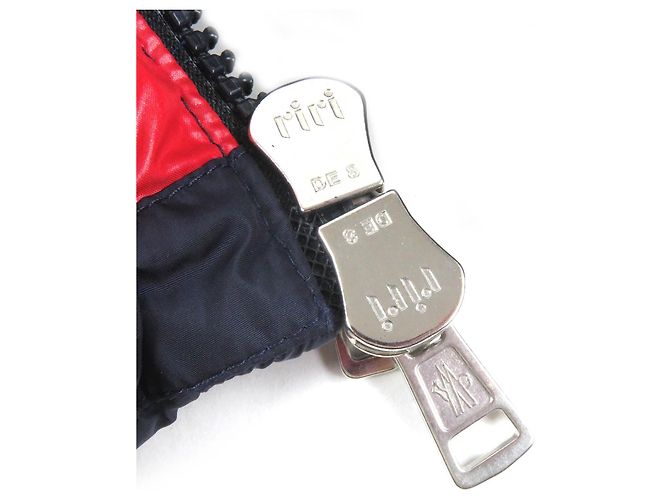 Moncler JANVRY Giacca in Piuma di Nylon Blu Navy - view 6