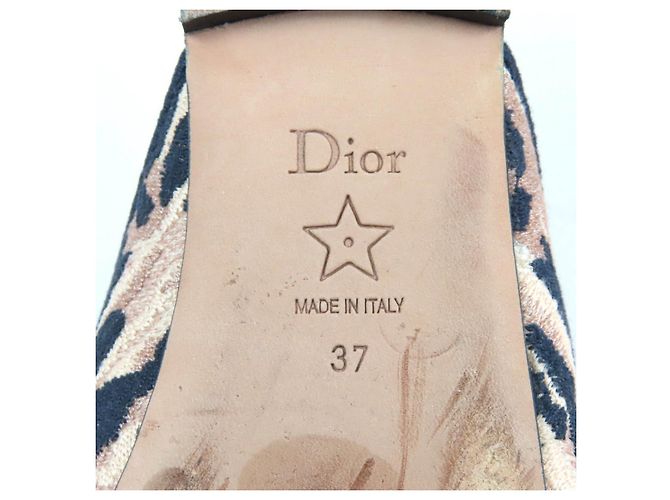 Mule in Jacquard Dior da indossare Multicolore - vista 10