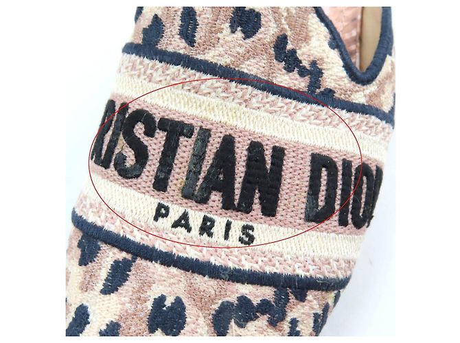 Mule in Jacquard Dior da indossare Multicolore - vista 11