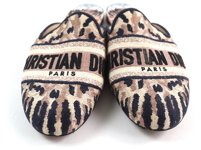 Mule in Jacquard Dior da indossare Multicolore - vista 3