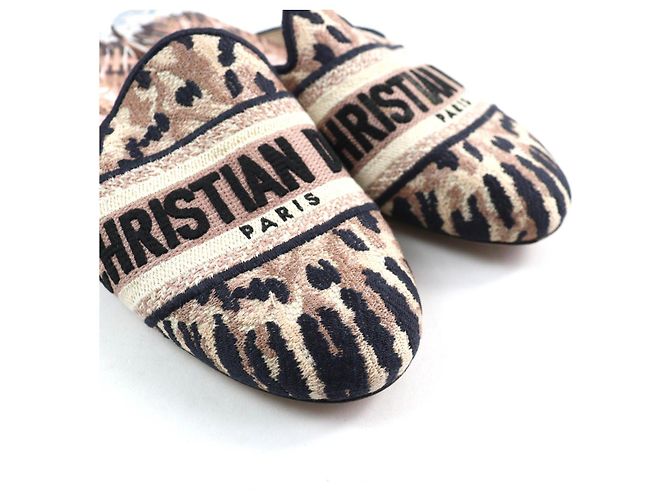 Mule in Jacquard Dior da indossare Multicolore - vista 7