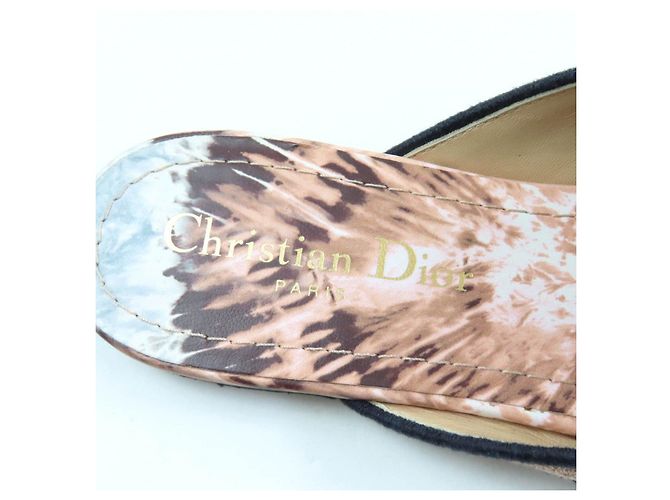 Mule in Jacquard Dior da indossare Multicolore - vista 9