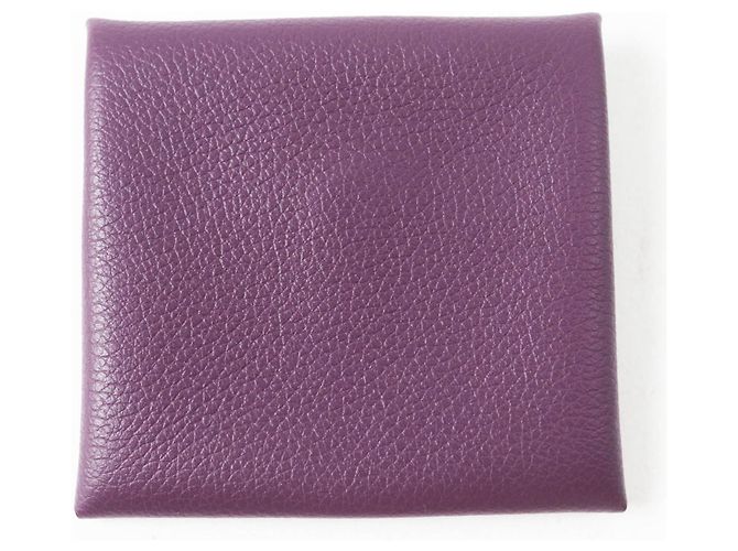 Hermès HERMES Bastia Estuche para Monedas Verso 2022 Roja - vista 3
