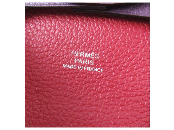 Hermès HERMES Bastia Estuche para Monedas Verso 2022 Roja - vista 8