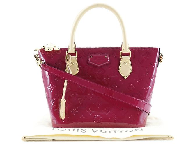Sac à main Louis Vuitton Montaigne PM M90166 Rose - vue 11