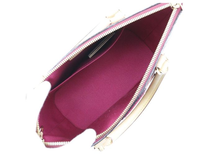 Sac à main Louis Vuitton Montaigne PM M90166 Rose - vue 6
