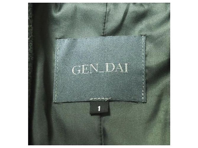 Autre Marque Abrigo de mezcla de lana GEN_DAI Gris - vista 9