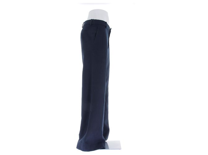 Dior Pantalón marino de lana Azul marino - vista 3