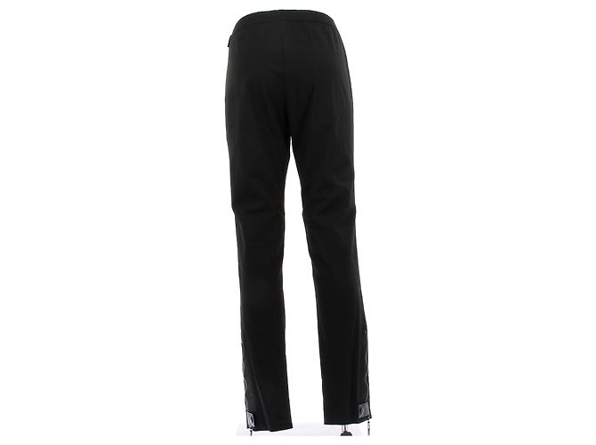 Louis Vuitton Calça preta de lã Preto - vista 2