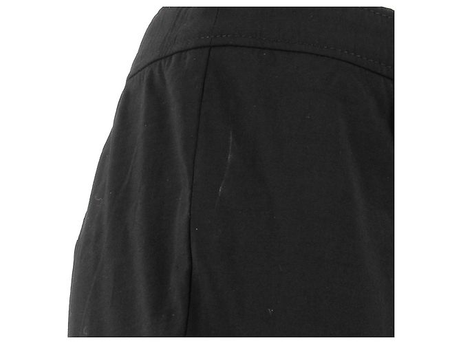 Louis Vuitton Calça preta de lã Preto - vista 5
