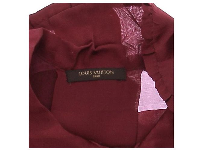 Body burdeos Louis Vuitton Roja - vista 5
