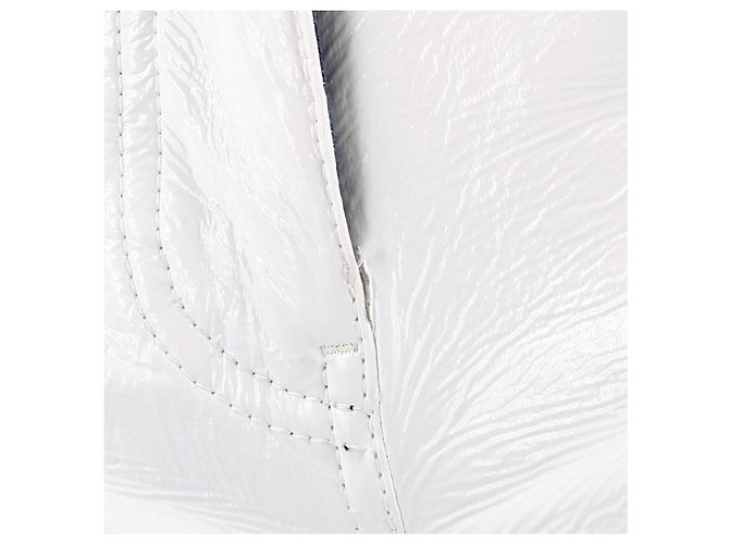 Louis Vuitton Jean de vinilo con panel de mezclilla Blanco - vista 6