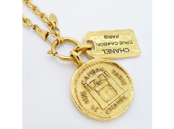 Cambon Collana placcata in oro Chanel D'oro - vista 2