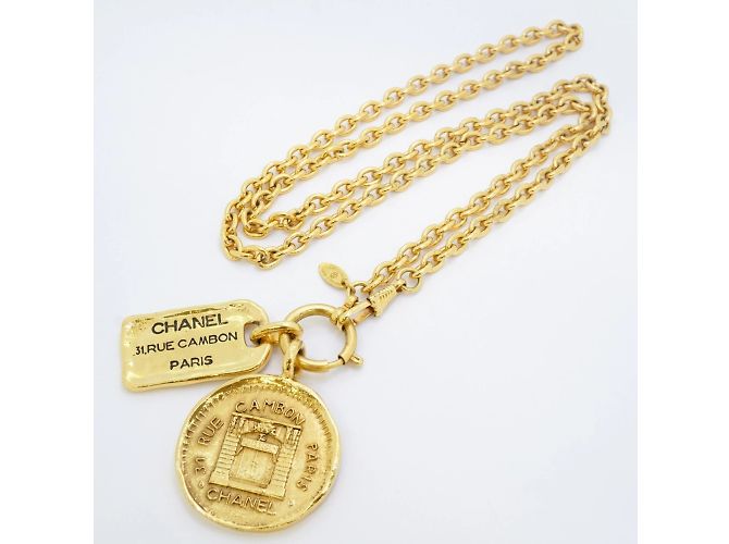 Cambon Collana placcata in oro Chanel D'oro - vista 3