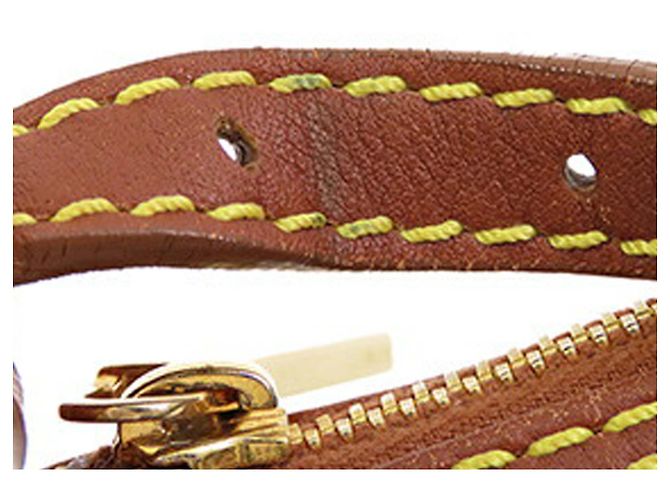 Céline Borsa a tracolla Celine in tela Macadam beige - vista 11