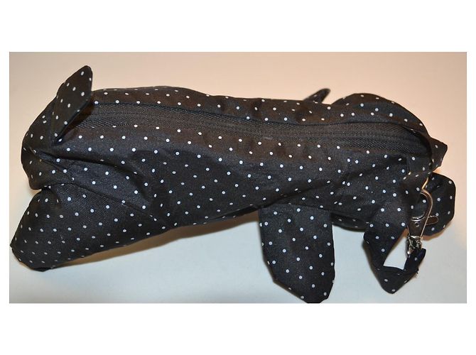 Pochette Furla Nera in Tessuto con Moschettone Nero - vista 4