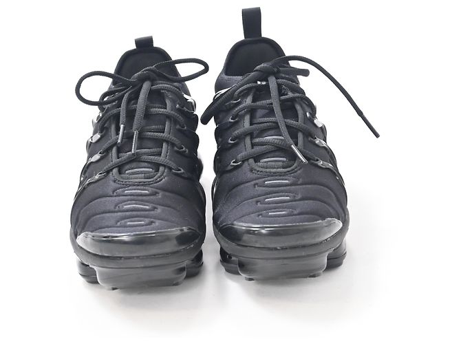 Sneakers Nike Air Vapormax Plus in cotone nero triplo - vista 11