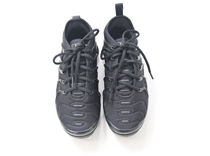 Sneakers Nike Air Vapormax Plus in cotone nero triplo - vista 14
