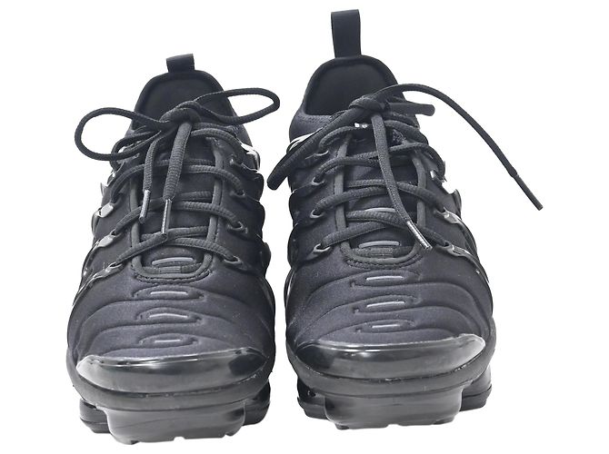 Sneakers Nike Air Vapormax Plus in cotone nero triplo - vista 2