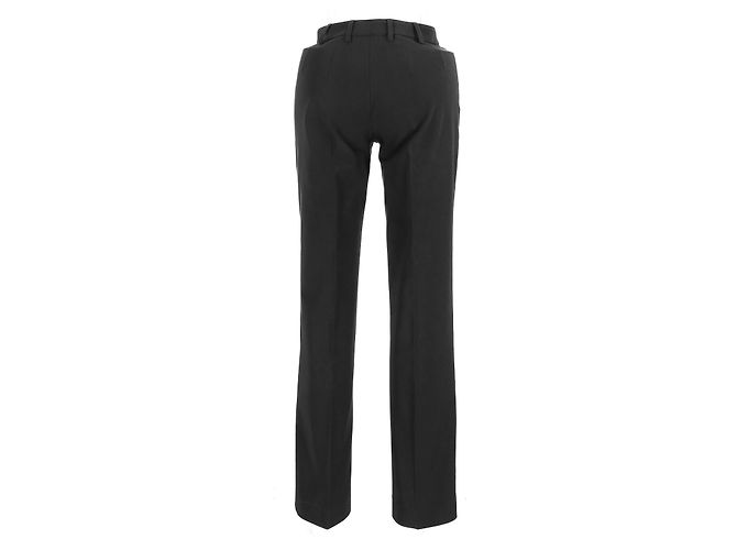 Prada gerade geschnittene Hose aus schwarzem Polyester - Ansicht 10