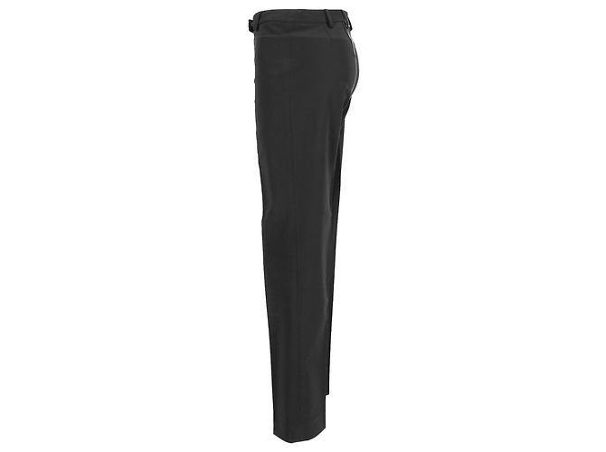 Prada gerade geschnittene Hose aus schwarzem Polyester - Ansicht 2