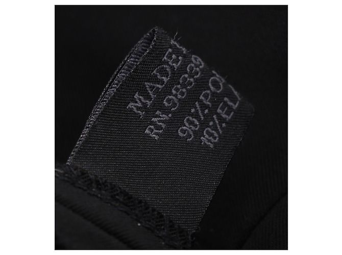 Prada gerade geschnittene Hose aus schwarzem Polyester - Ansicht 7
