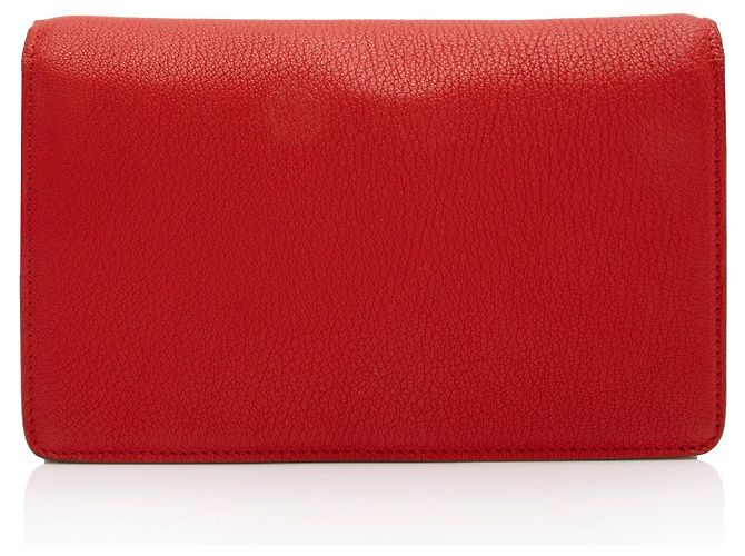 Givenchy Leather Pandora Wallet On Chain Red - view 3
