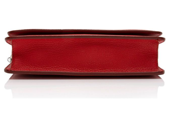 Givenchy Leather Pandora Wallet On Chain Red - view 4